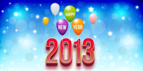 new-year-2013-psd