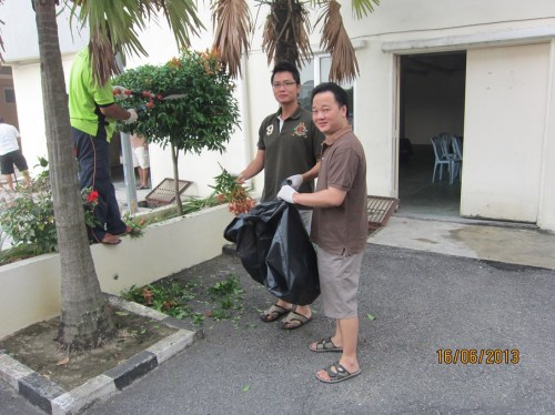 Leadership by example Aaron and Kuo Sin, a truly dedicated and devoted community leader in TPP8A